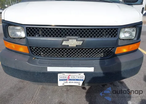 2015 Chevrolet Express 2500 Work Van из США, поврежденный, VIN 1GCWGFCF3F1286907